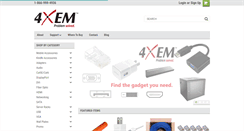 Desktop Screenshot of 4xem.com